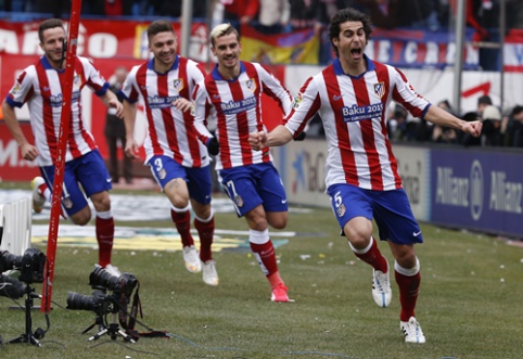 The defeated "Real" crushed by "Atletico" football players (VIDEO, PHOTO)