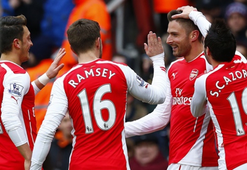 "Arsenal" humbles "Aston Villa", "Southampton" stumbles at home (VIDEO)