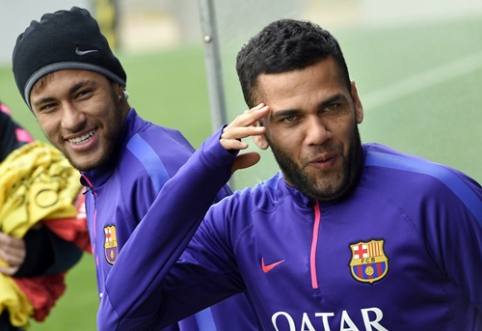 D.Alves: My Heart is Happy in Barcelona