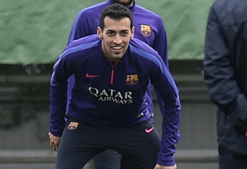 S. Busquets included in the lineup for "Barça" for the "El Clásico" match