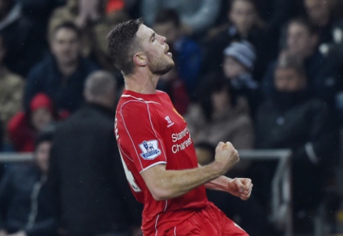 J.Henderson's goal secured Liverpool's victory against Swansea (VIDEO)