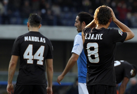 "Roma" failed to overcome "Chievo", "Napoli" and "Inter" matches - high-scoring draws (VIDEO)