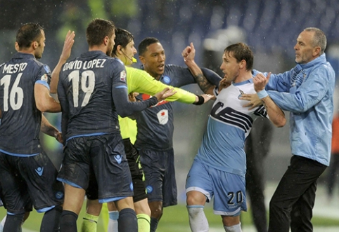 In the semi-finals of the "Coppa Italia" - competitive "Napoli" and "Lazio" (are) equals