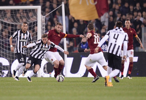 The battle between "Roma" and "Juventus" ended in a tie (VIDEO)