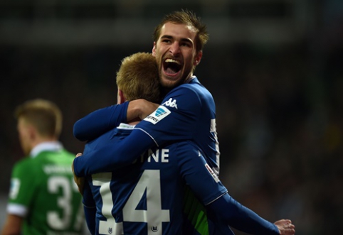 "Bundesliga: Wolfsburg" surpassed "Werder" in a downpour of goals (VIDEO)