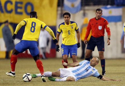 Argentina without L.Messi defeated Ecuador national team (VIDEO)