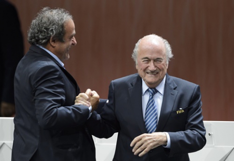 S. Blatter's message to M. Platini: "I forgive, but I don't forget"