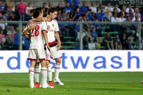 Champions finished Italian championship with a draw, "Milan" - victory