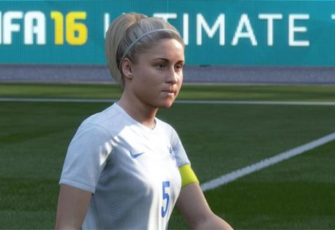 In FIFA 16 game, women's teams will join the battle (VIDEO)