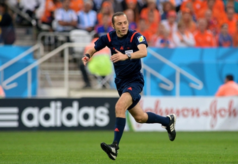 Referee C. Cakiras for the Champions League final