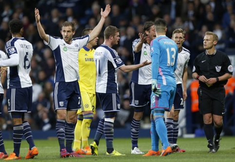 The "Chelsea" team holding the title in their hands was crushed by West Brom (VIDEO)