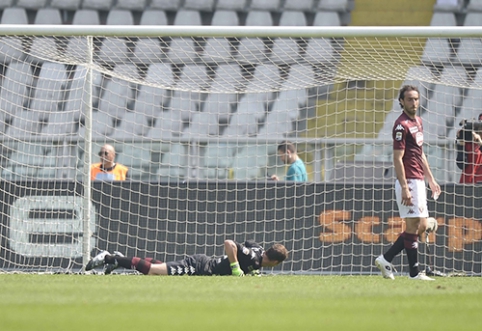 Mistakenly, the goalkeeper's embarrassing defeat of the "Torino" team (VIDEO)