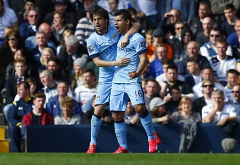 Great S.Aguero goal secured "Man City" victory against "Tottenham" (VIDEO)