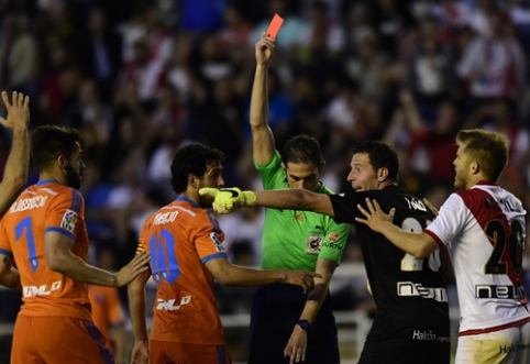 "Rayo" vs "Valencia" duel - red cards and a draw result (VIDEO)