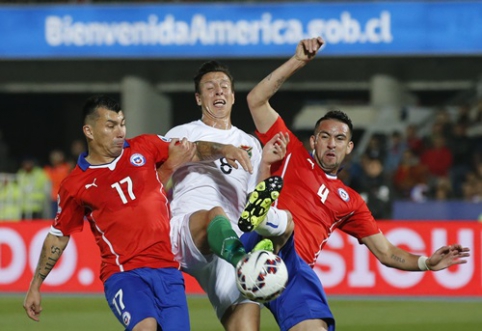 "Copa America": Chile, who crushed Bolivia, became the winner of Group A (VIDEO)