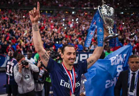 Ibra mentioned being able to leave PSG