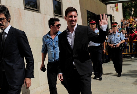 The court dismissed the appeal of L.Messi.