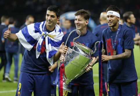 In the symbolic Champions League season team - 10 "Barcelona" players