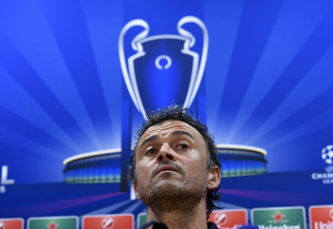 Awaiting the Champions League final. L.Enrique against "Juventus"