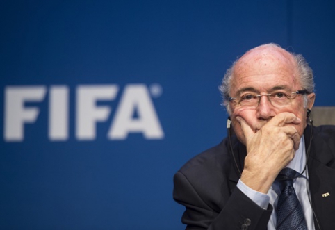 Unexpected news: S. Blatter resigns from the FIFA leadership position