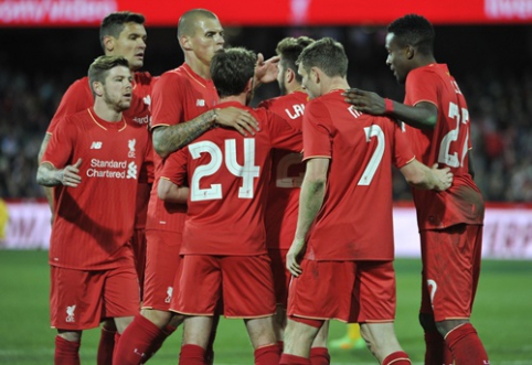 In friendly match - "Liverpool" victory and goals of rookies (VIDEO)