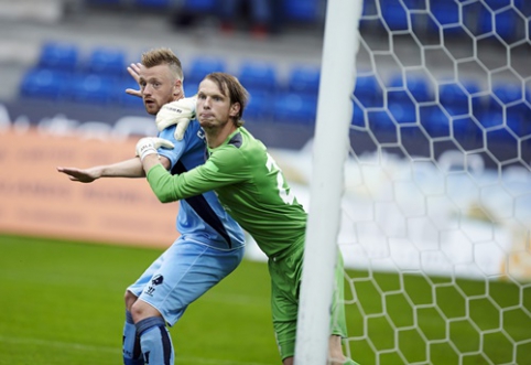 G.Arlauskis saved empty gates against "Bundesliga" team