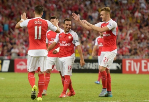 "Arsenal" won their first season trophy (VIDEO)