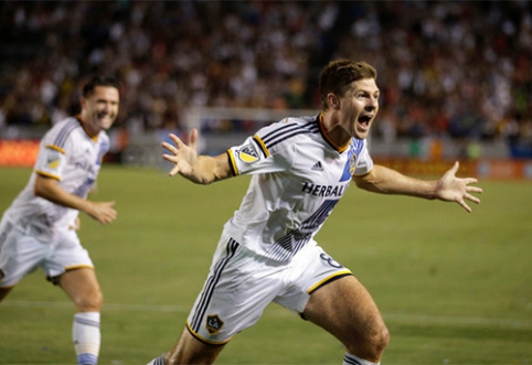 S.Gerrard's debut in MLS marked with a goal (VIDEO)