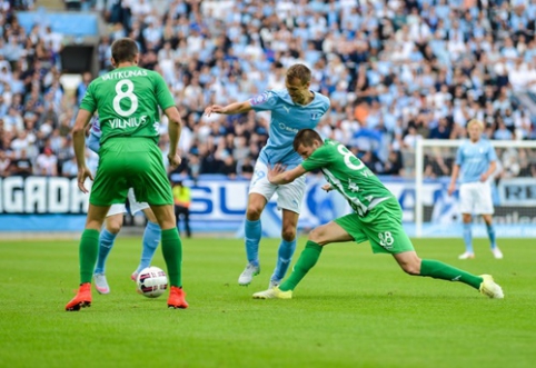 At the start of the Champions League qualifying stage - "Žalgiris" and "Malmo" goalless draw