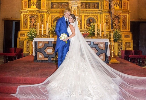 Summer - a great time for football celebrities' wedding (PHOTO)