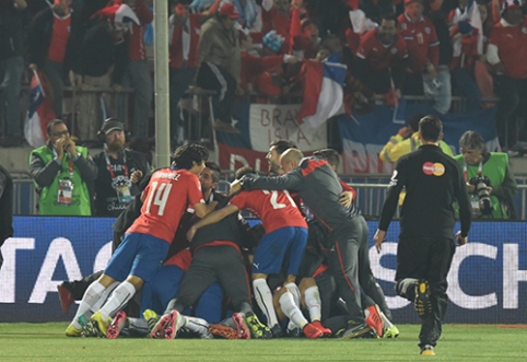 The strongest South American team after penalties became Chile