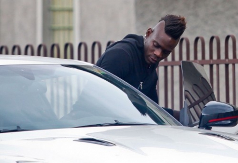 M. Balotelli arrived in Milan