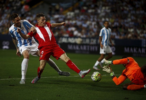 In the starting line-up of the Spanish Championship - "Malaga" and "Sevilla" equals (VIDEO)