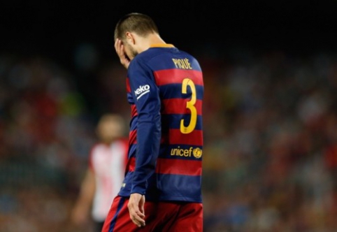 "Barca" intends to challenge G. Pique's disqualification