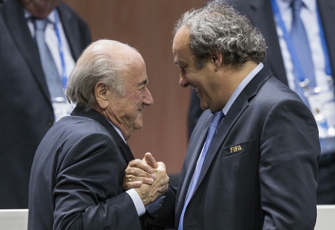 The FIFA intrigues continue: S. Blatter accuses M. Platini of blackmail.