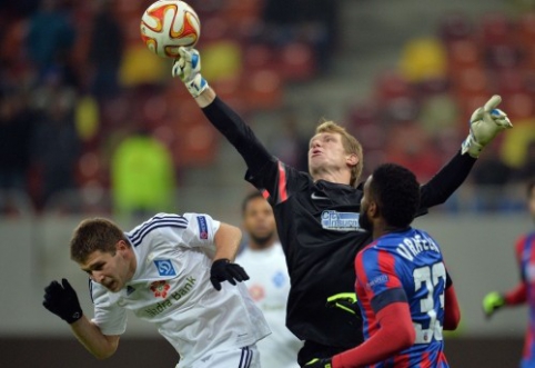 Before the start of the "Premier" league, G. Arlauskis was visited by geese.