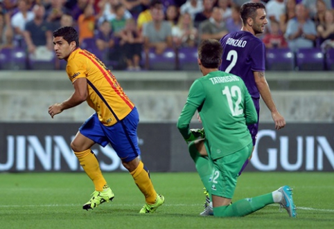 In a friendly meeting - "Fiorentina" against "Barcelona" (PHOTOS, VIDEO)