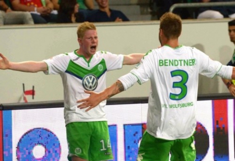 "Wolfsburg" won the German Super Cup after N. Bendtner's penalty shootout