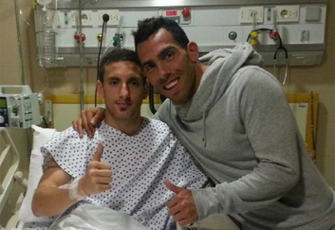 C.Tevez, who broke opponent's leg, decides to apologize (VIDEO)