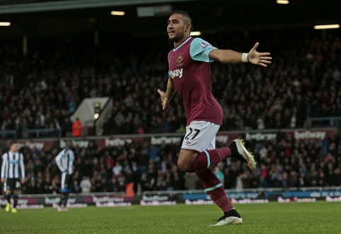 "West Ham" rises to fifth place after defeating "Newcastle" (VIDEO)