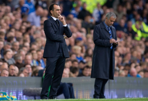 J. Mourinho clashed with R. Martinez