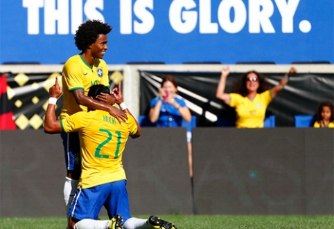 Hulk's goal gave Brazilians victory (VIDEO, results)