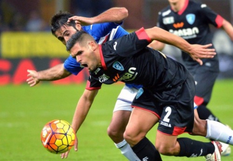 In Italy - the draw between "Sampdoria" and "Empoli"