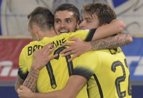 At the start of the tenth round of "Serie A" - "Inter" victory (VIDEO)