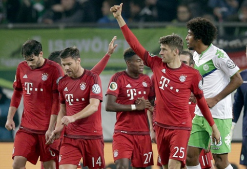 In the German Cup "Bayern" left no chances for "Wolfsburg" team (VIDEO)