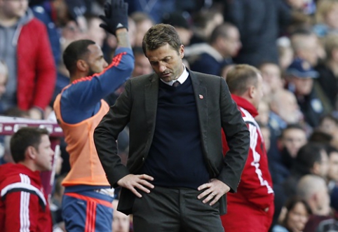 "Aston Villa" sacked T. Sherwood from coaching duties.