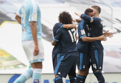 "Real" had a hard time against "Celta" who played in the top ten (VIDEO)