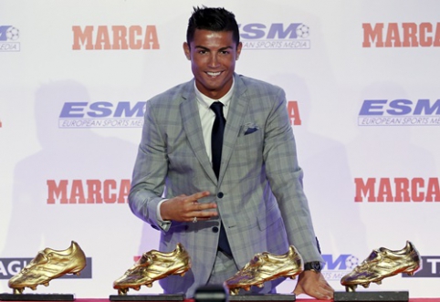 Having taken back the "Golden Boot" for the fourth time, C.Ronaldo is still not satisfied enough.