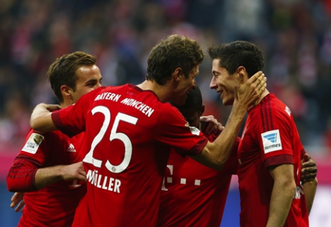 Meeting of giants in Germany - overwhelming "Bayern" victory (PHOTOS, VIDEO)