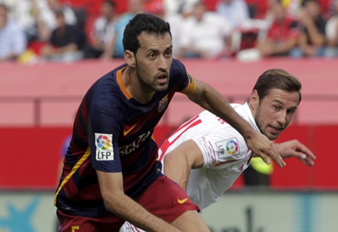 After the defeat, S. Busquets complained about the lack of luck